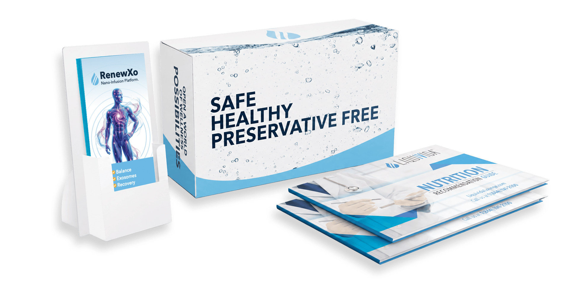 Liquivida Nutrient IV Kits and Packets