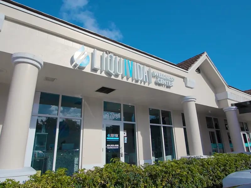 Entrance of Liquivida Wellness Center
