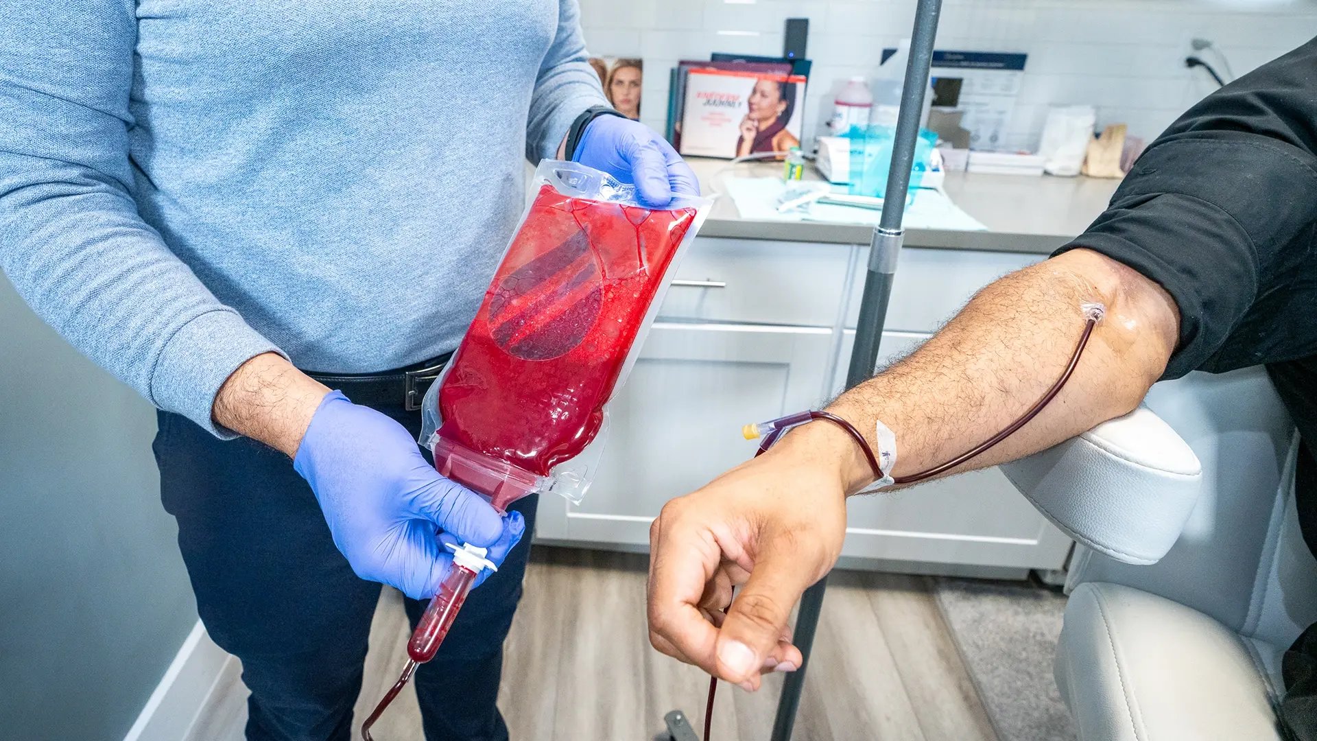 Ozone Therapy IV drip at Liquivida