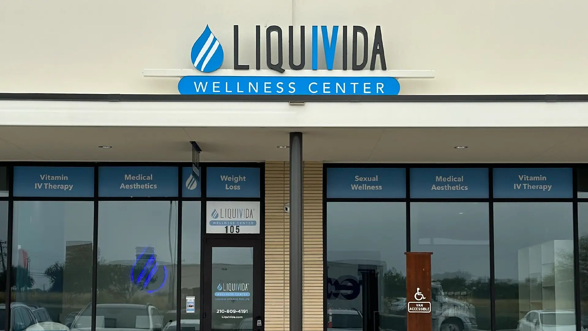 Liquivida San Antonio South Rim Storefront